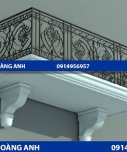 Lan can sắt LCS-23